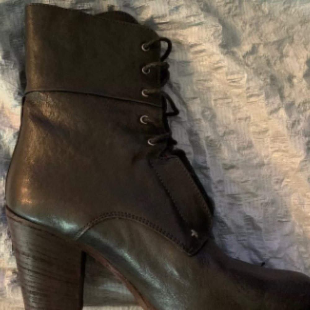 Rag & Bone Black Booties